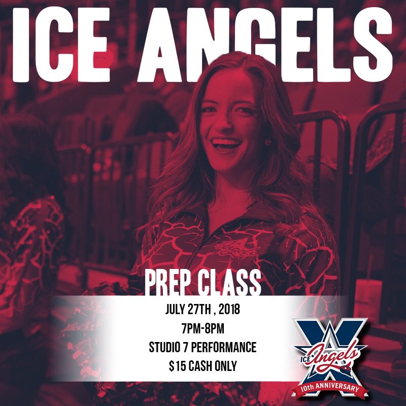 Allen_IceAngels's tweet image. Happy Monday! New week, which means we are getting closer to auditions! There are only 2 prep classes left.

•
•

Join us this Friday at 7pm @studio7perform 
$15 cash only

#AAIA #ECHL #PrepClass #IceAngels