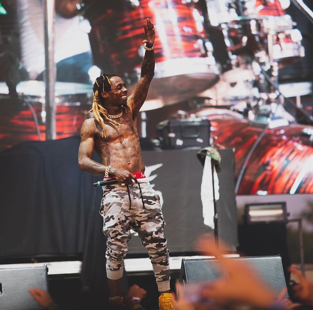 YoungTunechiYM's tweet photo. Check out some dope pics of @LilTunechi performing at #FloatFest last weekend at the @_CoolRiverRanch in San Marcos, Texas! #CarterVSeason #C5SZN #YM #YMFCMB #MulaSummer https://t.co/6w3blHS9O5