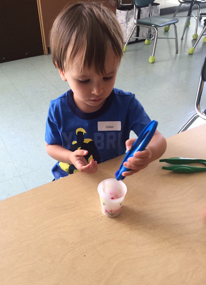 MissVaccarella's tweet photo. Color Identification &amp; Fine Motor Small Group #SPEFSummerStart2018 https://t.co/jTT0RdQYfU