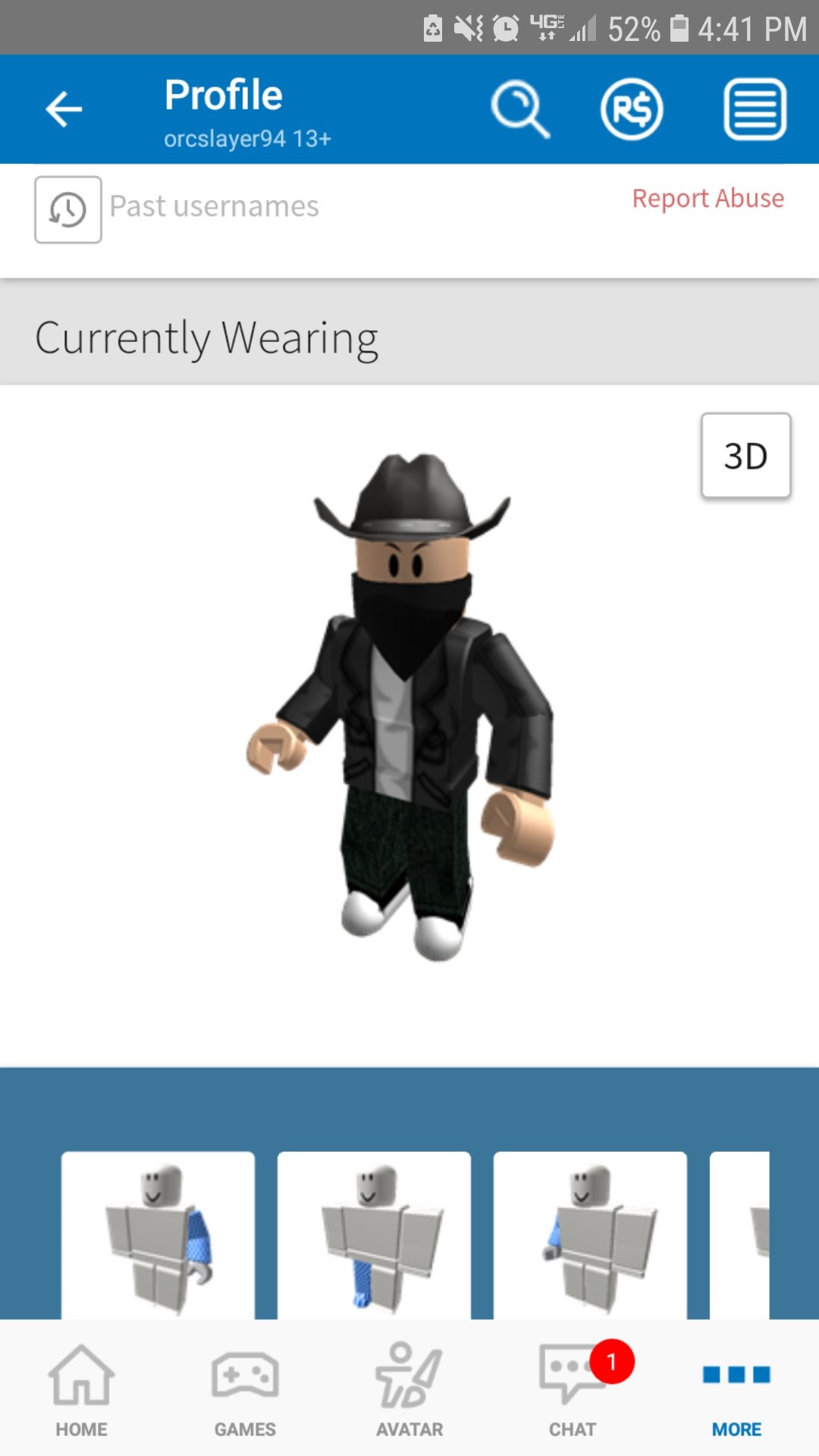 orcslayer94 on X: New avatar! 😁 #roblox  / X