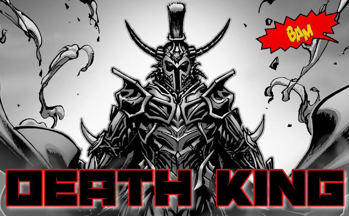 BAMourworld's tweet image. Sneak peek! - ‘Death King’ is coming to BAM! Thoughts? #rp #comicbook #Superheroes #rpg #game #BAM - NOT ORIGINAL ARTWORK - RPG PURPOSES ONLY