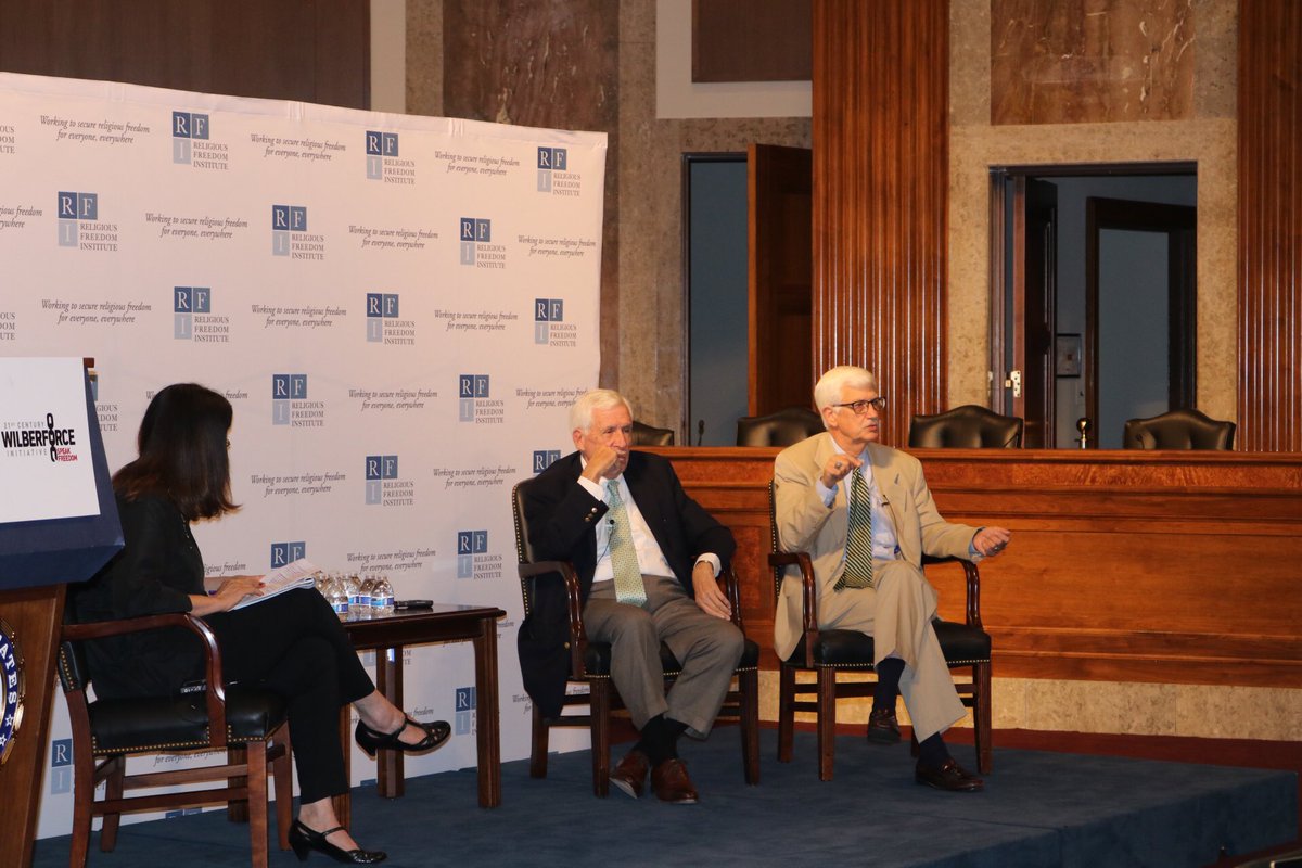 RFInstitute's tweet photo. Enlightening conversation led by Sharon Payt @21Wilberforce illuminating not just what has happened but what can and should be done to advance religious freedom globally. #IRFMinisterial https://t.co/BvTUWncdX1