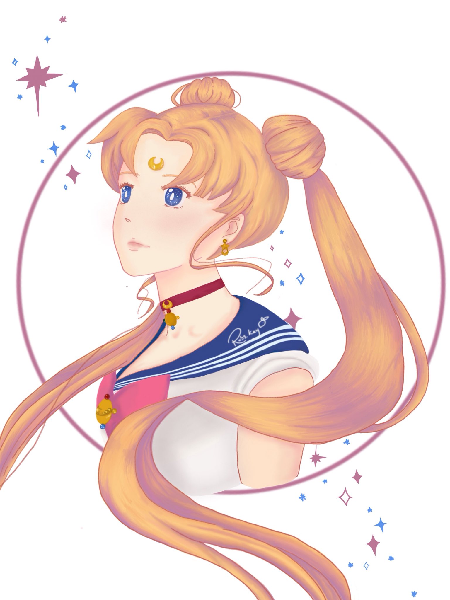 Robs 🍋🌸 on Twitter: "The sailor moon drawing I’ve been working on Newb