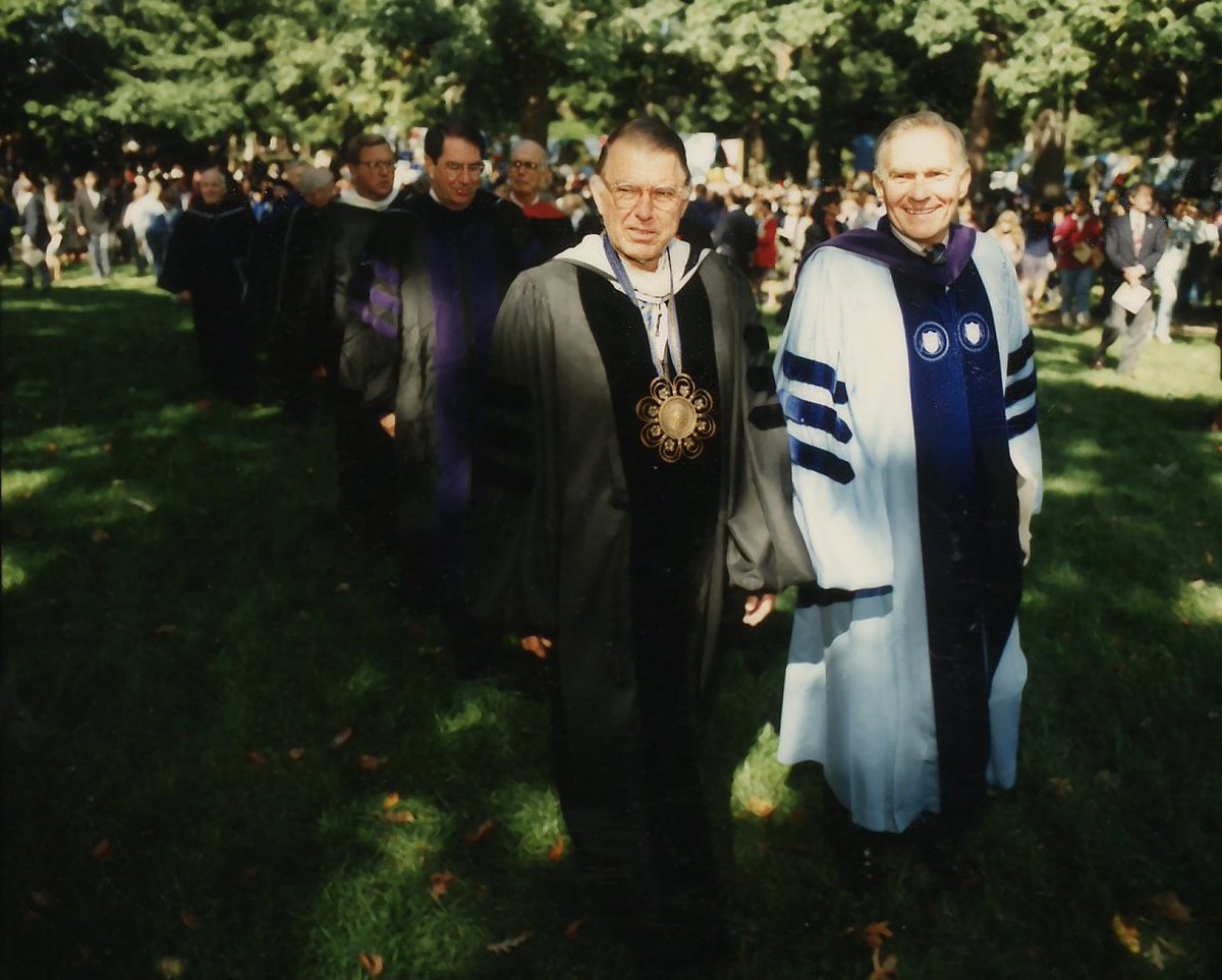 UNCAlumniReview's tweet photo. Former UNC System President C.D. Spangler Jr. '54 has died at age 86. He believed that no matter where a person may start in life, he or she could grow to unimagined heights with the support of a community that valued equality in education. #UNCAlumni https://t.co/m8FjsQRHYP https://t.co/Z4WRqZHYVC