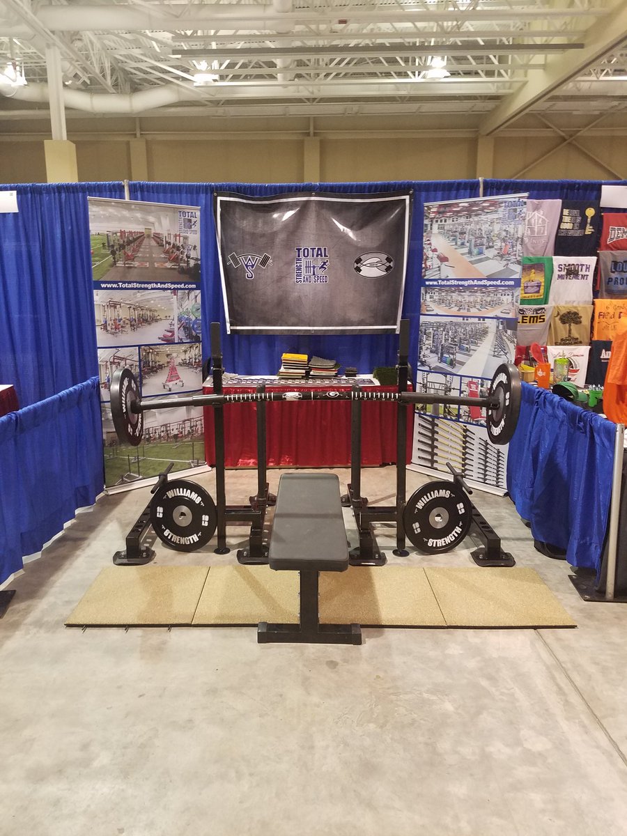TSS_WS_TB's tweet photo. Come by and see us at the SCACA Booth! Monday, Tuesday &amp; Wednesday.
@hdabernethy 
#WilliamsStrength #TotalStrengthandSpeed 
#TsunamiBarbell https://t.co/mZ3X2jGV5i