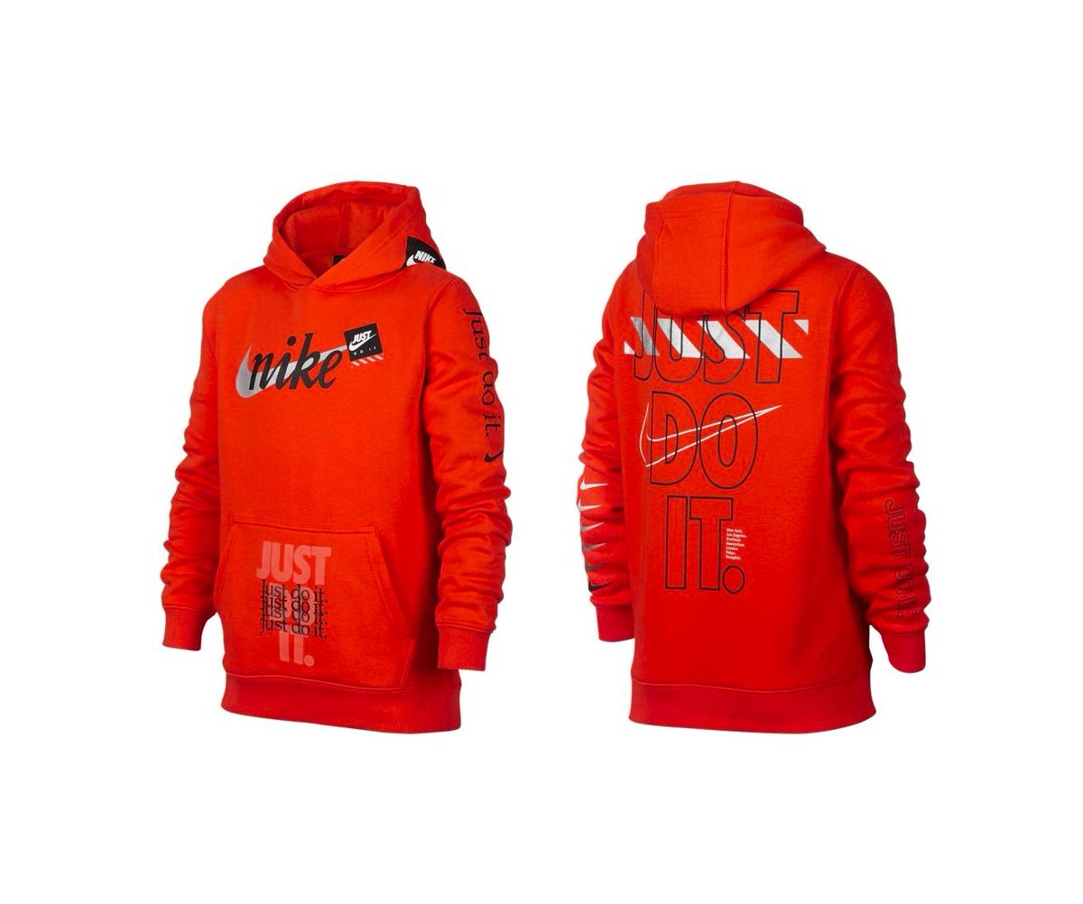 just do it nike hoodie orange