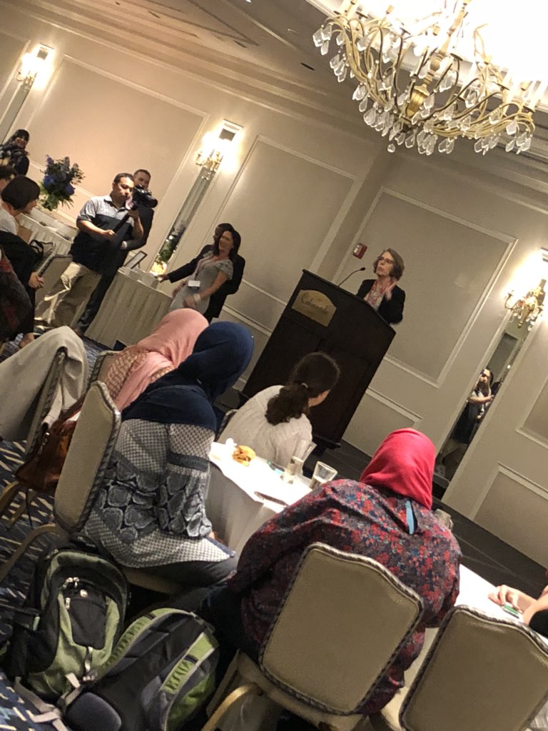 MaryBonderoff's tweet photo. So proud to be an alum @NEU_EdD @NortheasternCPS! Great to talk with current students about@my research! https://t.co/0MYTxiBfQ9