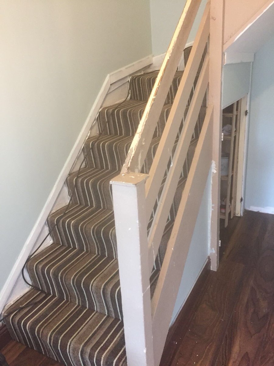 JOLPORTAS's tweet photo. Before &amp; After Staircase Spindles https://t.co/3XpEhj8CqU
