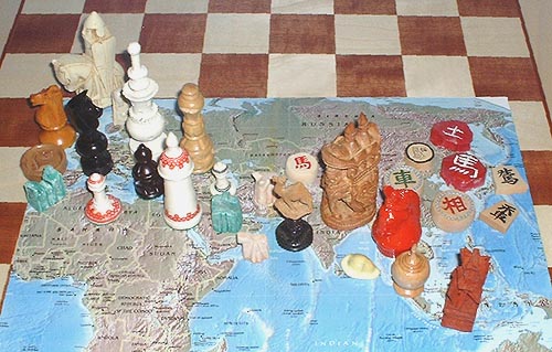 ChitChatChess's tweet image. But have you seen these pieces from all over the world?
♚♚♚
#chesshistory
#chessboard
#chessplayer
#chessgame
#chessmaster
#chessclub
#chesspiece
#chessmoves
#chesstournament
#chesspuzzle