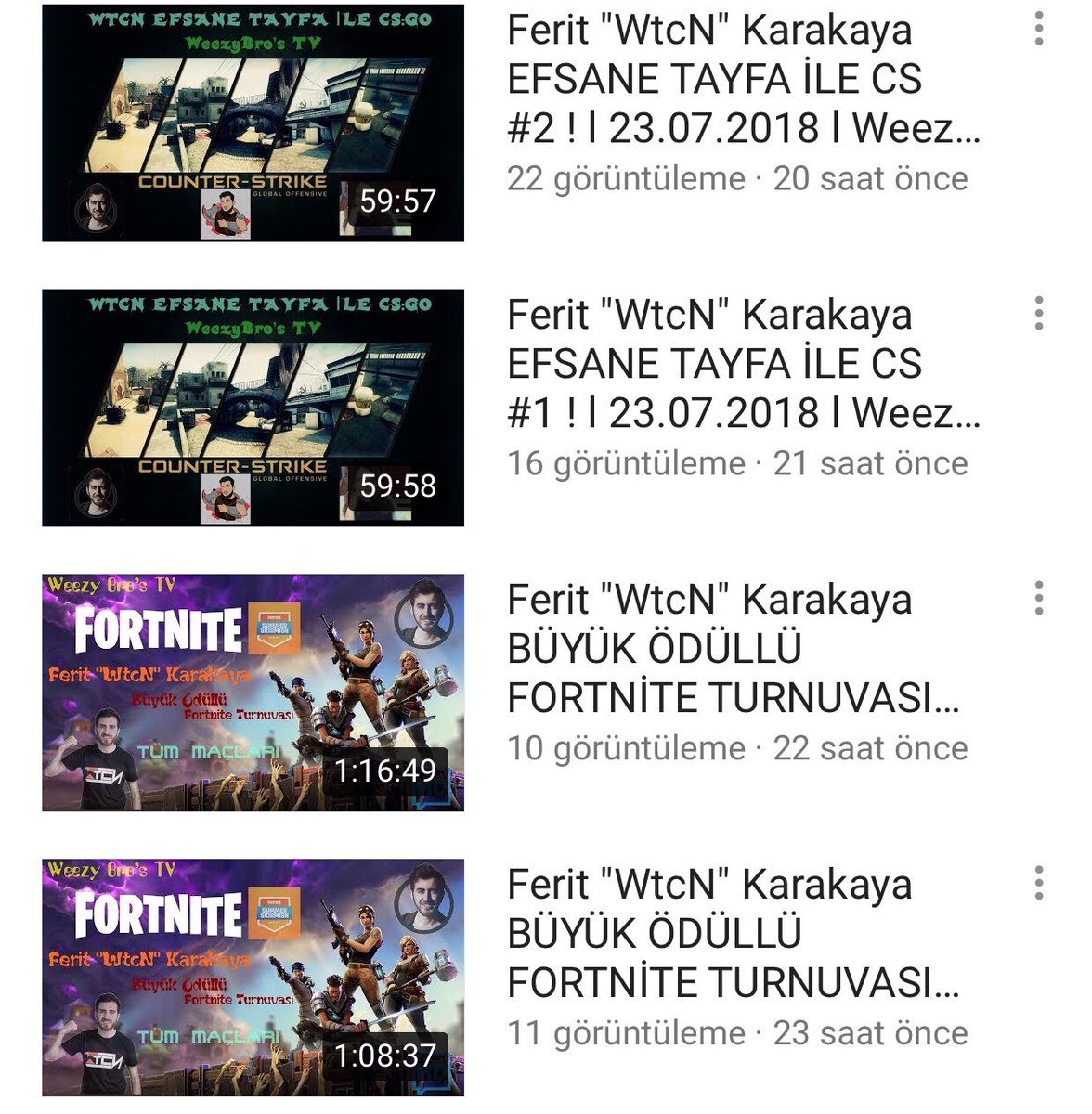 Yeni videolar yayında ! Desteklerinizi bekliyoruz. youtube.com/channel/UCcW1h… #like #twitch #YouTube #twitchclips #like4like #likeforfolow #likeforlike #like4follow #folloMe