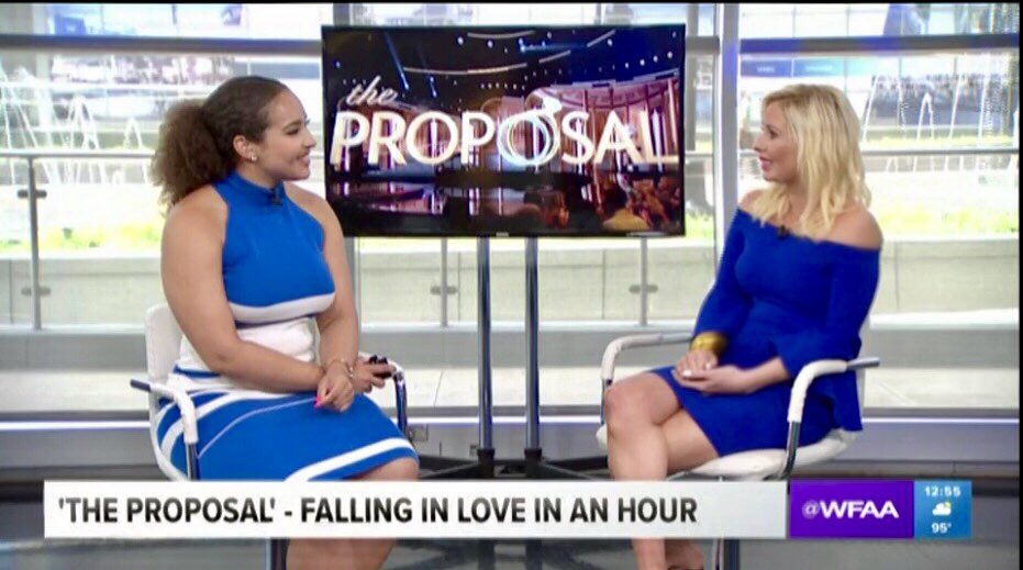 Check out my interview on <a href="/wfaa/">WFAA</a> about my Amazing Experience on the <a href="/TheProposalTV/">The Proposal</a> !!! bit.ly/2NZox6L