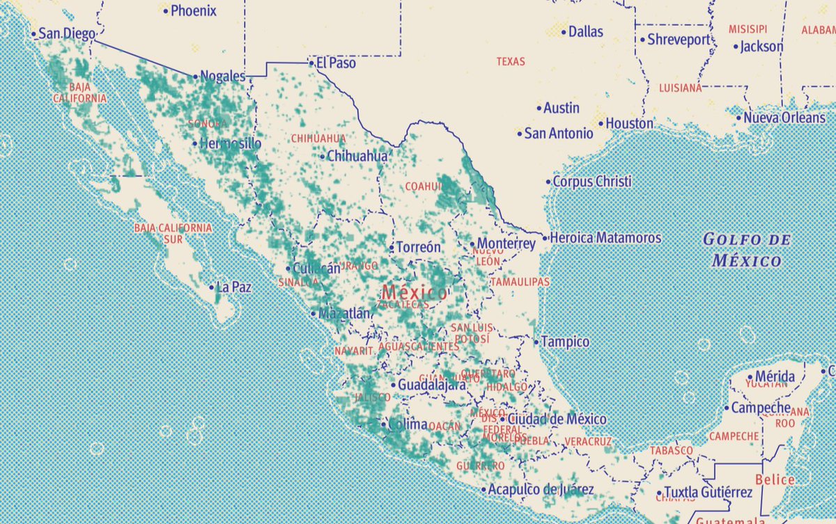 SerapazMexico's tweet photo. ⛏️ ¿Ya conocen el Mapa interactivo de concesiones mineras en México? Una herramienta desarrollada por el equipo de @SubVersionesAAC · Agencia Autónoma de Comunicación.

➡️ Pueden navegar el mapa aquí https://t.co/hvR4gS6FW0 https://t.co/MIeMo3DPxw