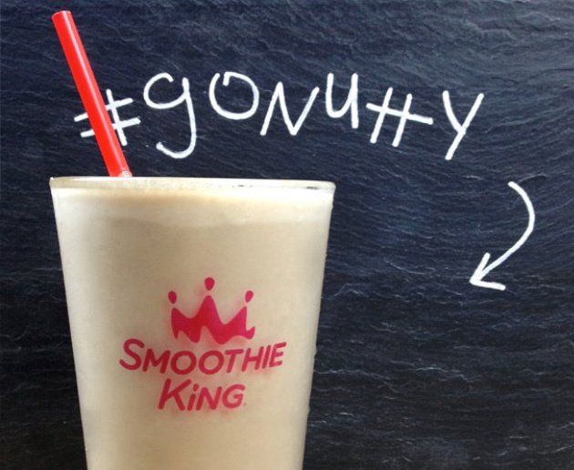 SmoothieKingSTL's tweet photo. If you’re in love with peanut butter, you will #GoNutty for our Nutty Super Grain!! Bananas, chocolate, peanut butter... 🍌🍫🥜😍😋 https://t.co/CN78WQ8e1y