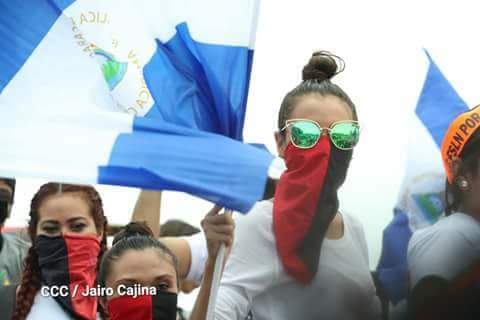 DARIFAL86's tweet photo. @FoxNews @BretBaier @SpecialReport we are with the President #NicaraguaQuierePaz  🕊 https://t.co/5Smlj9oXt0