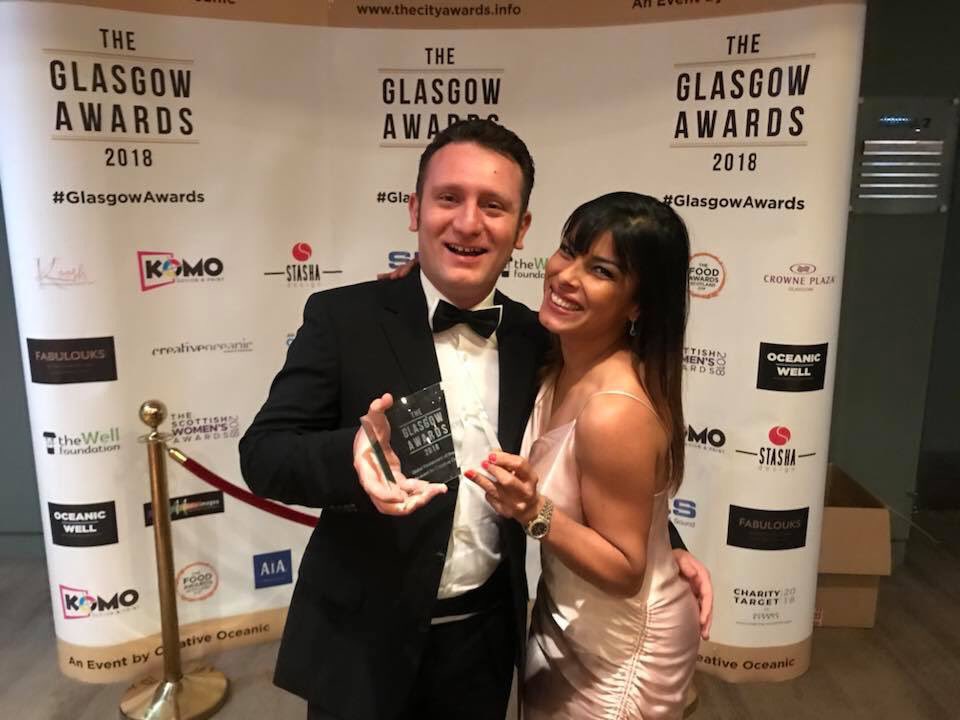 And the winner of Global Restaurant of the Year 2018 is Boteco Do Brasil! Wooooooo!!!! Thanks to all our Customers, Staff, Team, Family and Friends!!!! #glasgowawards2018 #restaurantoftheyear