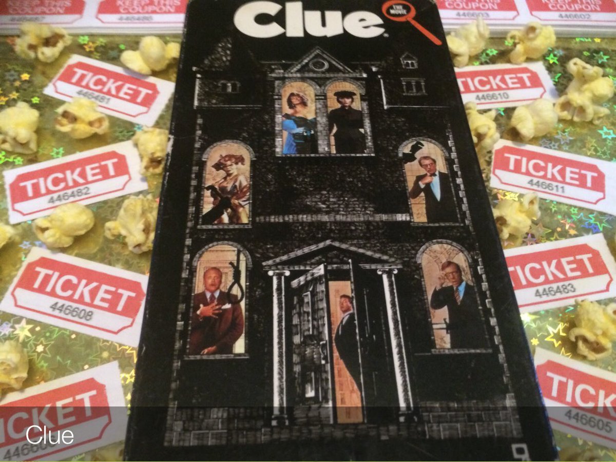 80’s MOVIE of the Day:  Clue (1985)

#Clue #Movies #Movie #Cinema #Film #Mystery #Murder #Horror #Comedy #TimCurry #ChristopherLloyd #MartinMull #EileenBrennan #MichaelMcKean #JaneWiedlin #LeeVing #Retro #CultClassic #Classic #1980s #80s #80sThen80sNow

GoFundMe.com/5sav248