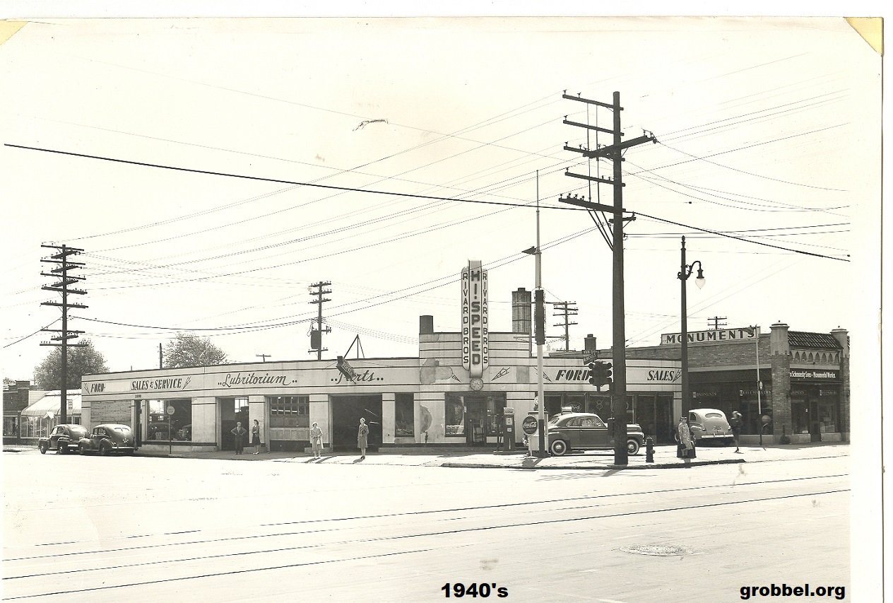 Detroit Street View on Twitter "McNichols (6 Mile) & Van Dyke, 1940's