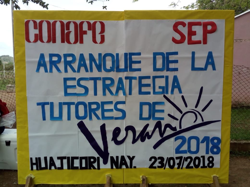 Eicarrilloa's tweet photo. Con gran entusiasmo se dio inicio a la estrategia TCV 2018! #Nayarit 
Con esta acción queda de manifiesto la gran responsabilidad  que asumen los jóvenes para fortalecer los aprendizajes de los alumnos en los campos formativos @CONAFE_mx @EducacinComuni1 @ETorresRivera1 https://t.co/GEVCJ0XVm8