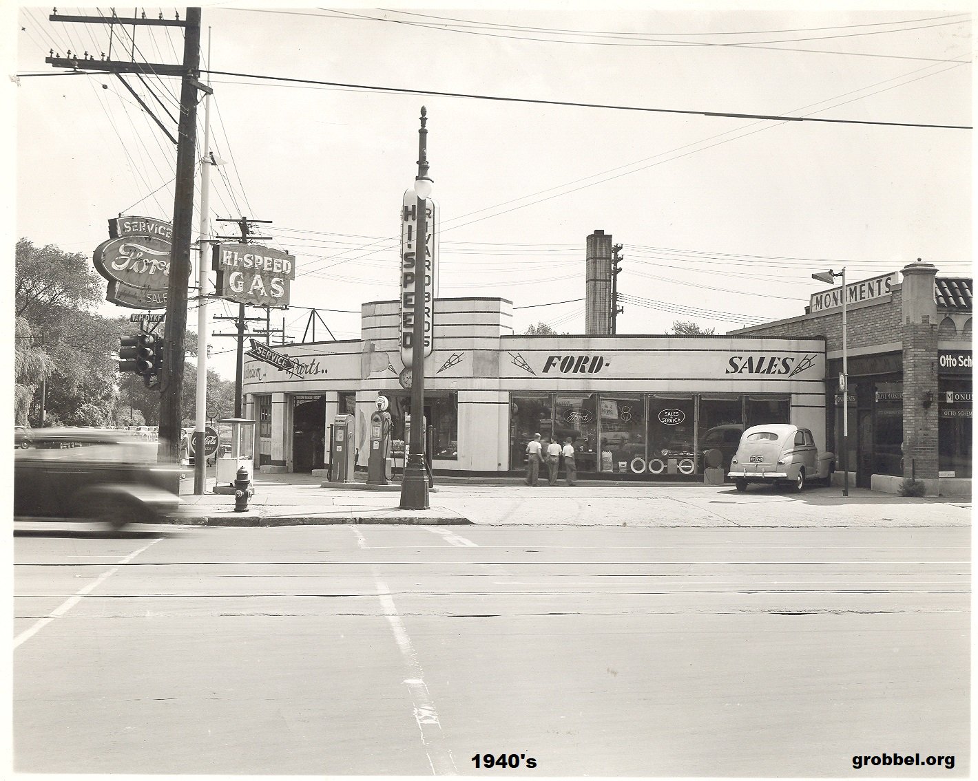 Detroit Street View on Twitter "McNichols (6 Mile) & Van Dyke, 1940's