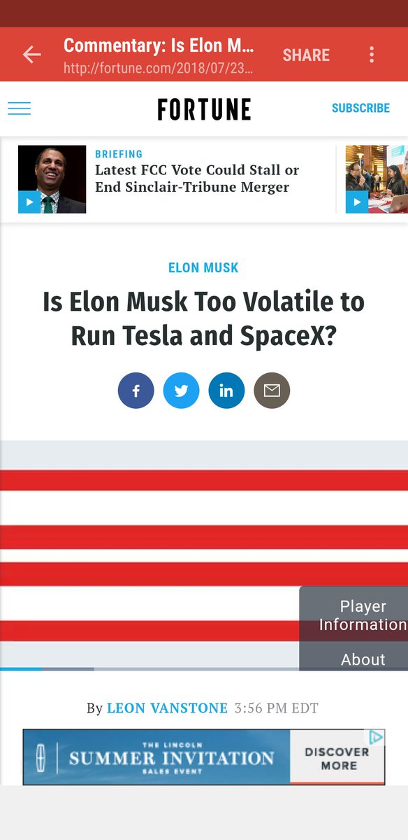 My new Op-Ed for <a href="/FortuneMagazine/">FORTUNE</a> on <a href="/elonmusk/">Elon Musk</a> &amp; his volatile personality. for.tn/2A40rVv #elonmusk #fortune #scicomm #SpaceX #Tesla
