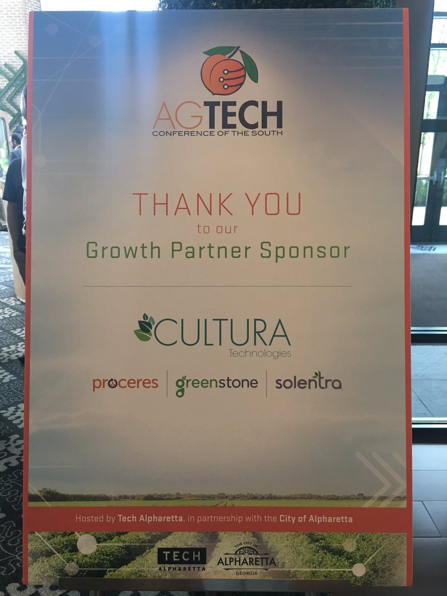 culturatech's tweet photo. Our own Rich Reynertson, Managing Director-Grain and Oilseeds, giving the welcome at the opening reception of @AgTechSouth, sponsored by @culturatech. https://t.co/0spzytzLjy
