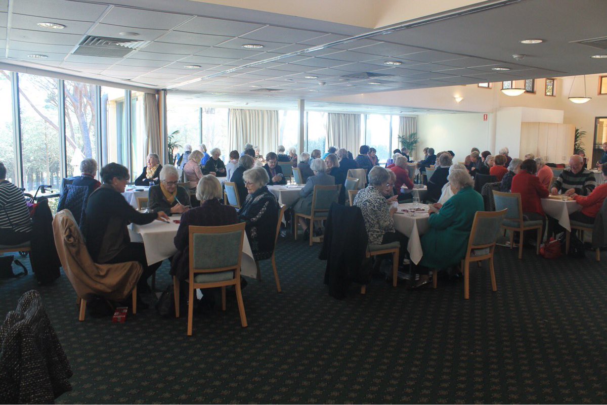 Our wonderful Auxiliary group hosted a Card &amp; Games Day at the Royal Canberra Golf Club yesterday! A great day of bridge, mahjong, poker, chess, raffles and lunch! #Marymead