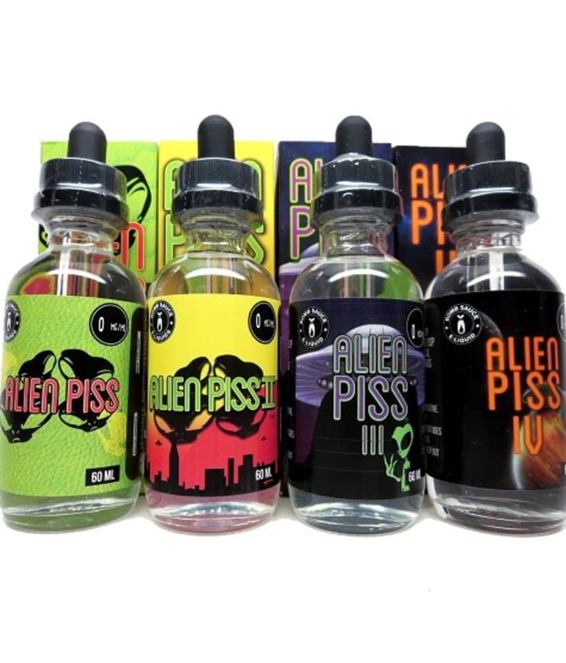 SilverVapes's tweet photo. Alien piss back in stock! Come in and pick some up before they're all gone. These are great refreshing lemonade flavors so if that's what you looking for, come in and give them a try 💨💨💨
#vape #vapelife #clouds4days #bombsauce #alienpiss #eliquid https://t.co/n8hP3RsJIw