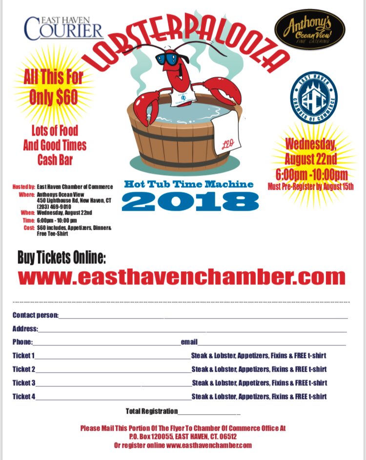It’s that time of year! #easthaven #lobsterpaloozaEH #lobster