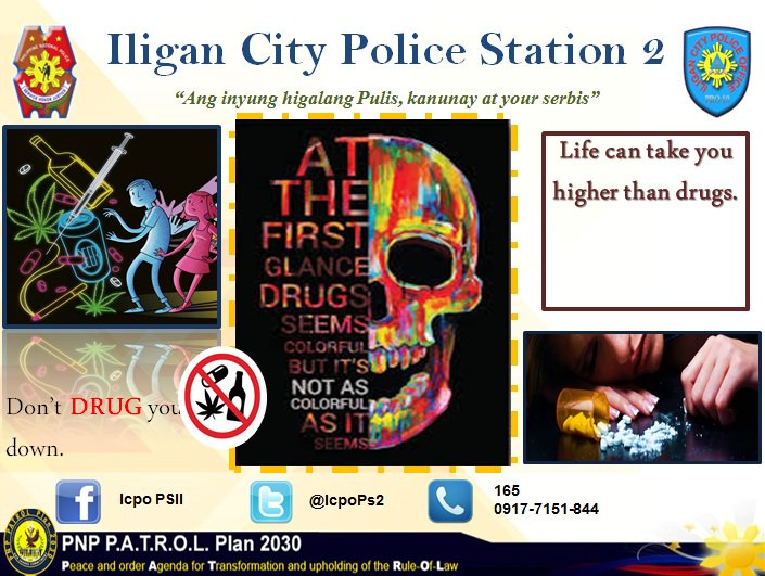 IcpoPs2's tweet photo. Illegal Drugs DRAG YOU DOWN...
PNP Anti-Illegal Drugs Campaign... https://t.co/30NeC7Jajy