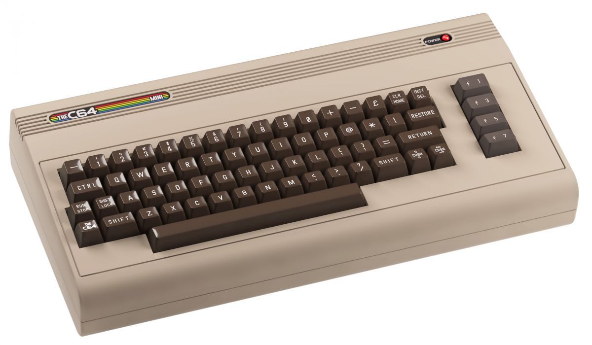 pcgamer's tweet photo. You can re-adore your 64 when the C64 Mini arrives in October https://t.co/C1VrAKlNe9 https://t.co/KsYpbySdil