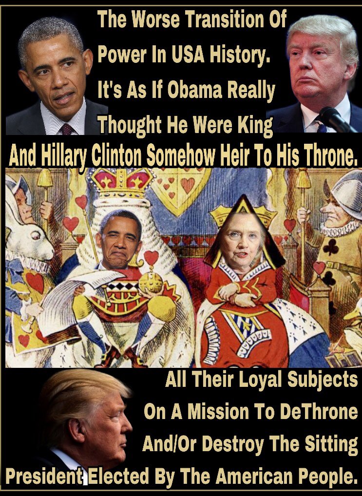 @POTUS has suffered the worse #TransferOfPower in #USAHistory He S/ pull #securityclearance from all @POTUS44 & @HillaryClinton #Loyalists We don’t have #Kings who select their successors @AlafiaGran @norrisr93 @JohnHard3 @VirginiaInCal @SenKamalaHarris @PositivelyJoan @pgoeltz