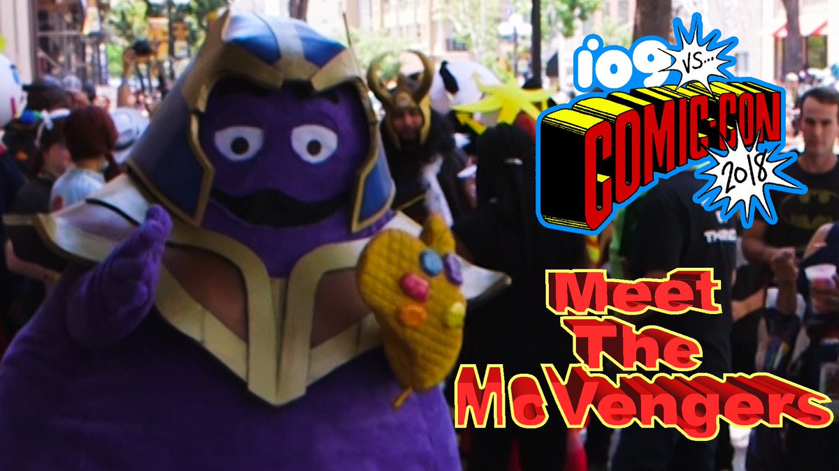 Gizmodo's tweet photo. The "McVengers" cosplay franchise is here to save your stomach https://t.co/rZZzOSTaxJ https://t.co/nXZb4KI3AG