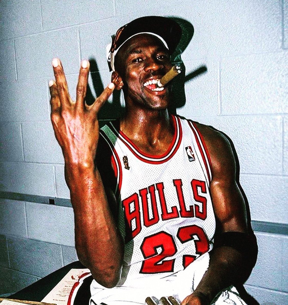 MrCigarEnthusiast on Twitter: "The G.O.A.T. savoring that victory with a  stogie. 💨👌 #cigar #cigars #cigaraficionado #cigaraddict #cigarsmoker  #cigarlife #MichaelJordan #mj23 #thegoat https://t.co/cslQ1pLpsO" / Twitter