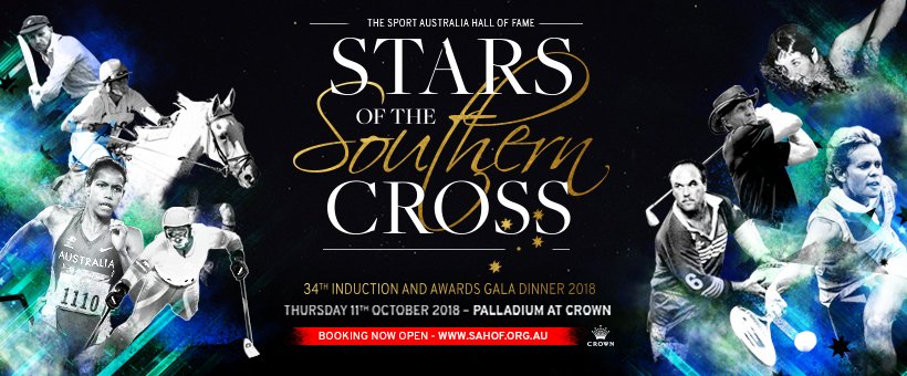sportaushof's tweet photo. Book Now! Australian Sport's #NightofNights. Australia's most prestigious #SportingAwards Ceremony brings together the largest annual gathering of #past, #present & #future Australian #sportinggreats under the one roof! Book Now: https://t.co/6MKmfiK9fN
#SAHOF #TheDon https://t.co/J1u4DFFP14