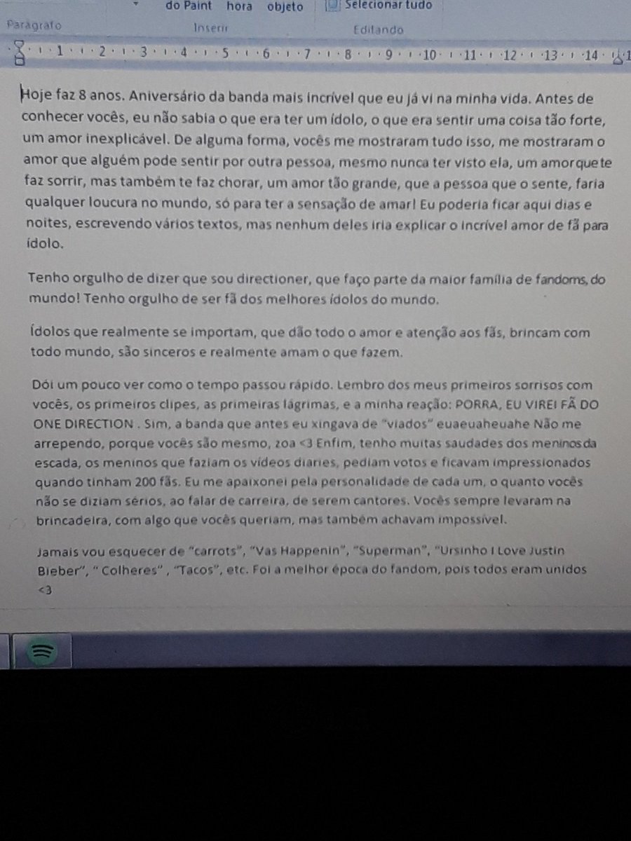 protect__binuel's tweet image. Eu tive que bater print pq o texto é muito grande 😂 me empolguei rsrsrs ❤ #8YearsofOneDirection #8YearsfOneDirection #1DReleaseInfinityVideo