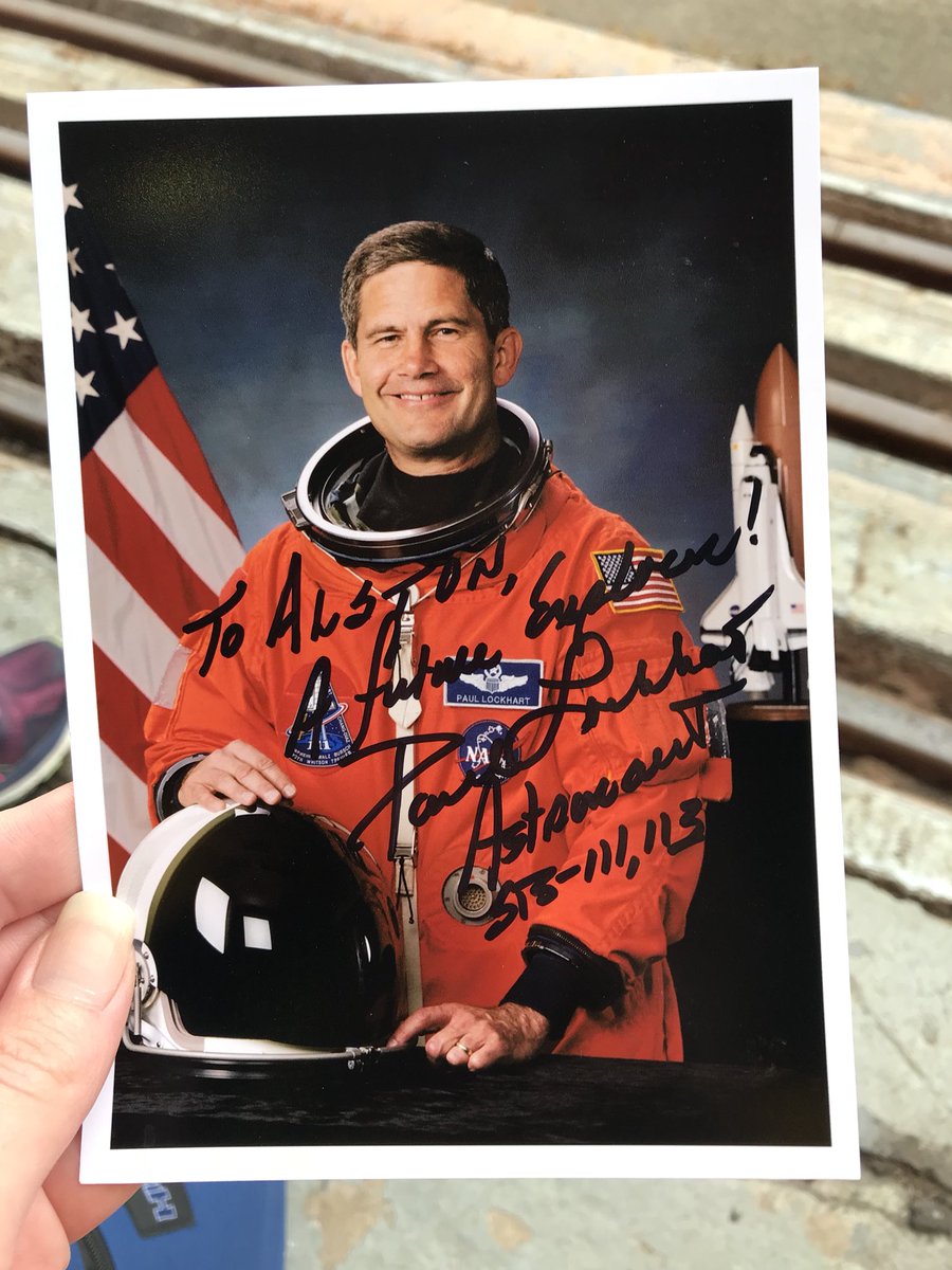 SeanaArrechaga's tweet image. We met a real life astronaut. We both freaked. Most importantly, he was wonderful to spend time with. #WWTR