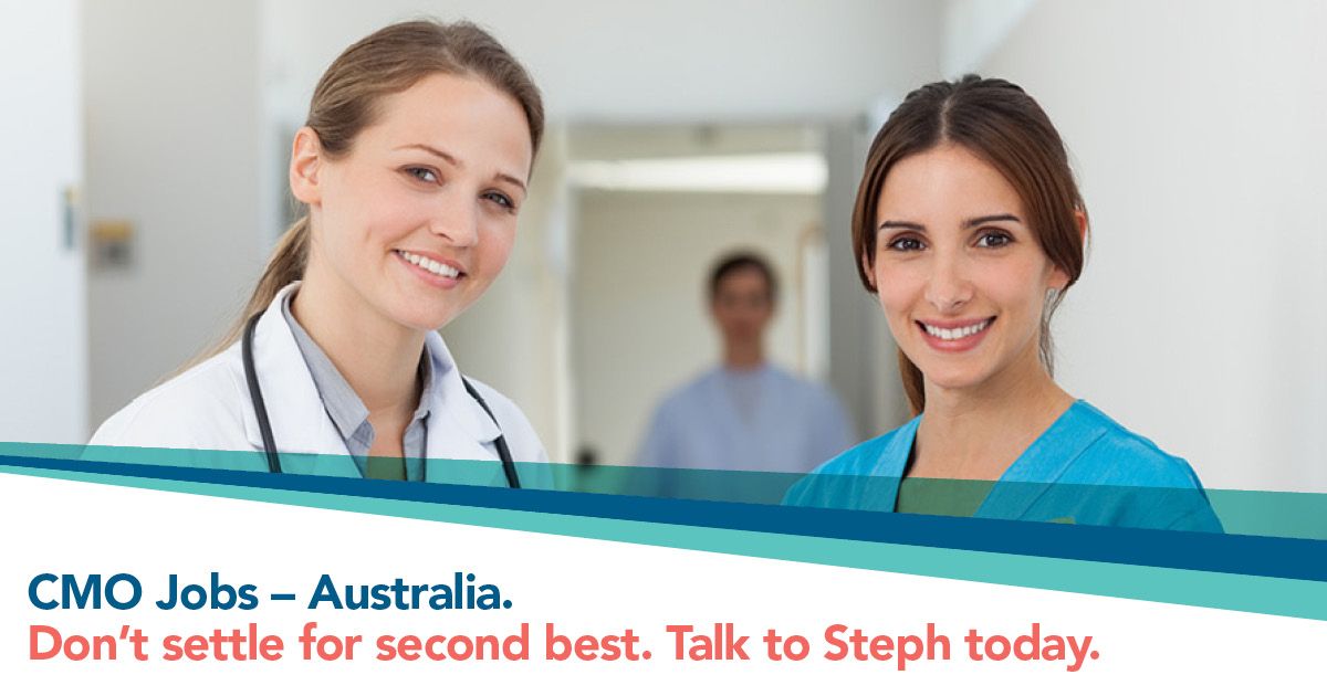 With hospitals looking to fill their CMO vacancies with confident doctors who enjoy working autonomously, now is the time to talk to Steph about securing the location, salary and extra job benefits you really want. waveapply.com/CMOjobsaust