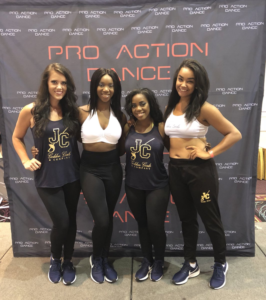 JCCCGoldenGirls's tweet photo. That’s a wrap! We had the most amazing experience and can’t wait to perform our new routines! Thank you SO much @proactiondance !! You guys are the best!! ✨💛✨ #PAD18 #proactiondance https://t.co/iewRNIJXmC