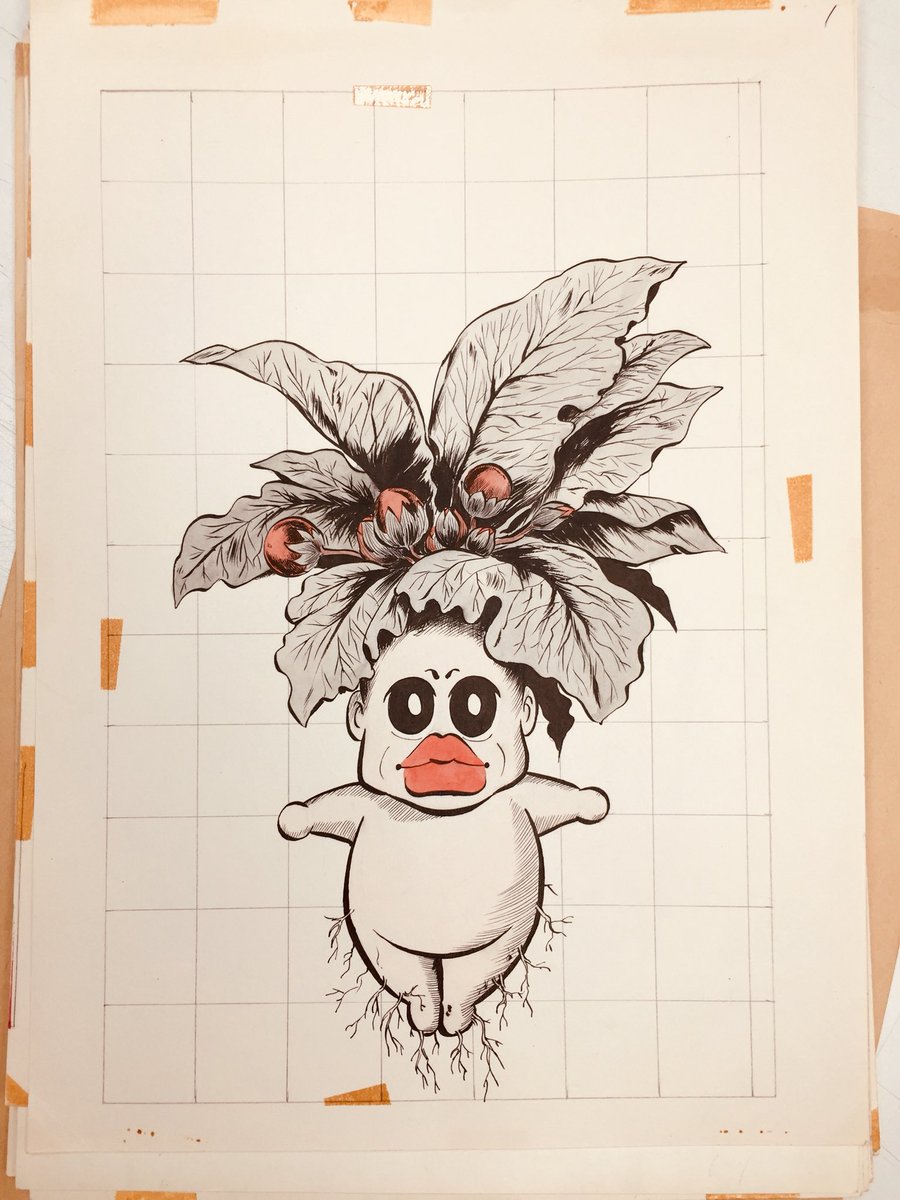 マカロニほうれん荘展 Sur Twitter マカロニほうれん荘展 In 大阪 で展示される原画をちょっとだけ紹介 3巻に収録されている 輝ける青春の虫干し の扉絵 こちらは ひのまるやさんでソフビ化されました あべのand 2階にて8月4日から開催 12時 時