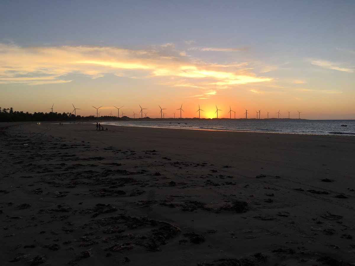 Wind farm near Acarai de Amontada, Ceará, Brazil <a href="/CLAGGeography/">CLAG Geography</a>