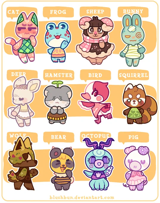 more villager designs currently being sold over at dA!
https://t.co/MwVvY8JIPo 