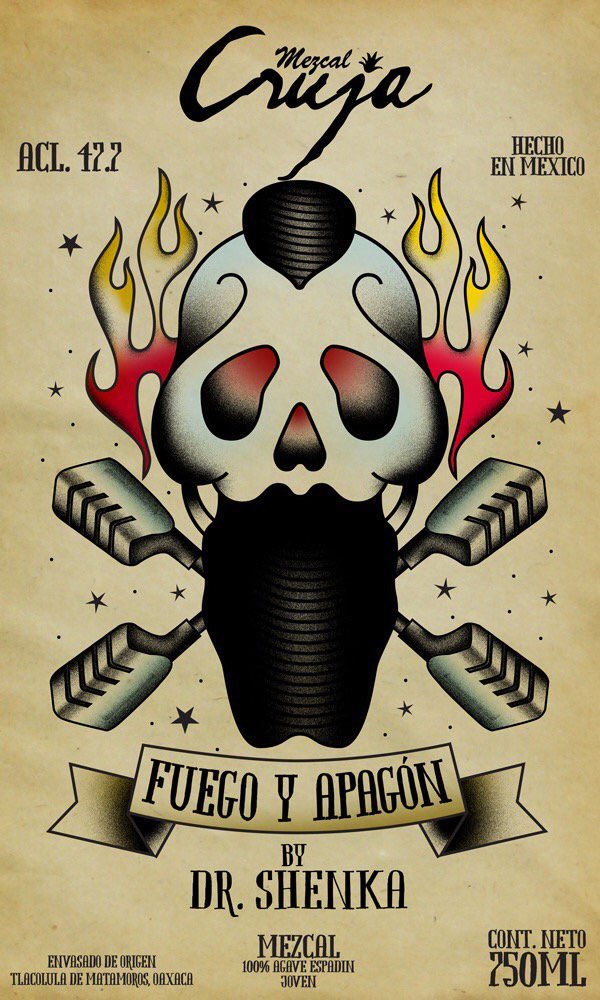 Distrito_Sonido's tweet image. ¡Atención aquí! El DR @ShenkaOfficial está estrenando mezcal: