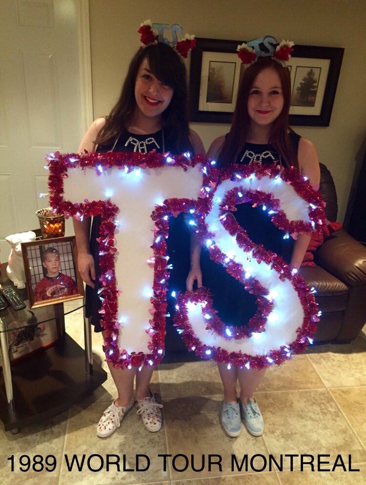 GenevievexB's tweet photo. My bf and I are driving the getaway car from Quebec to #REPTOURTORONTO NIGHT 1 💕 (sect A8 row 2 seats 6-7) Last time we saw Taylor live was for 1989, we are SO EXCITED for Aug 3rd! 🎉 Please come say hi, Swifties! 👋🏼✨ WE ARE READY FOR IT! 😍🎶 @taylornation13 @taylorswift13 https://t.co/25110sA3dh