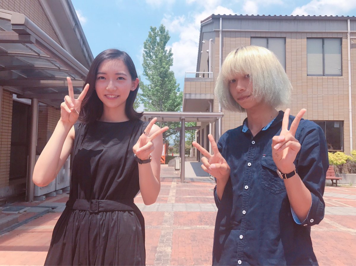 Ms_syoudai19's tweet photo. 最後の候補者さんです✨
ミスエントリーNo.5中谷澪(なかたにみお)さんと、ミスターエントリーNo.5龍瀧晴生(りゅうたきはるき)さんです😆💓
仲良くピースしていただきました✌️✨ https://t.co/J3ifYUIz8t
