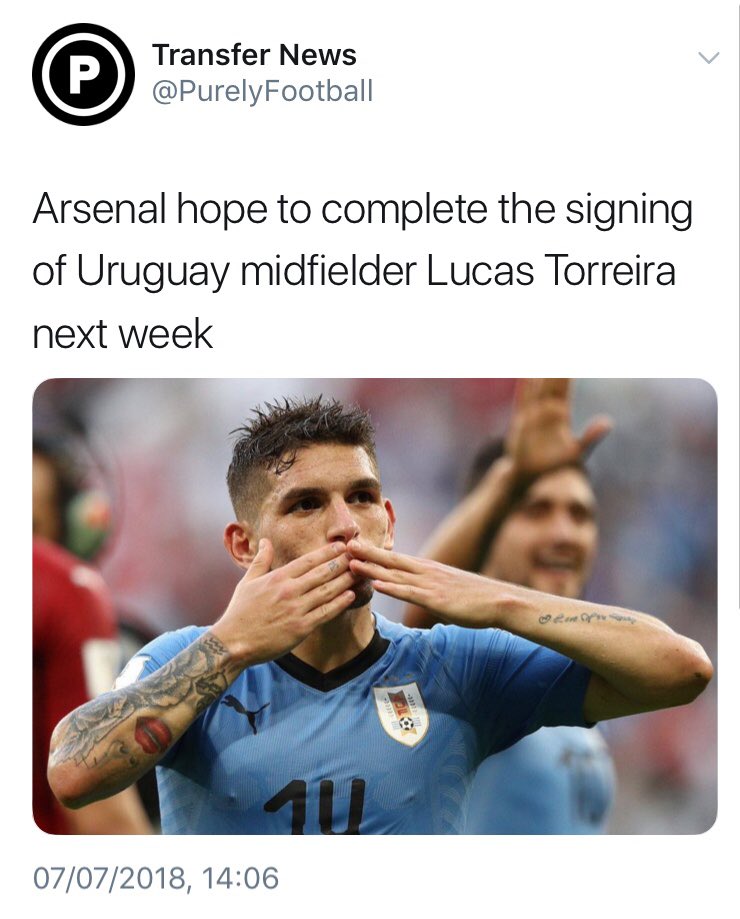LiverpoolClips's tweet photo. Ronaldo✅
Torreira✅
Mahrez✅
Felipe Anderson✅

@PurelyFootball reported them before they were official👏

Want breaking transfer news for the rest of the summer? You should definitely follow them🔥 https://t.co/clohD4M2Xz
