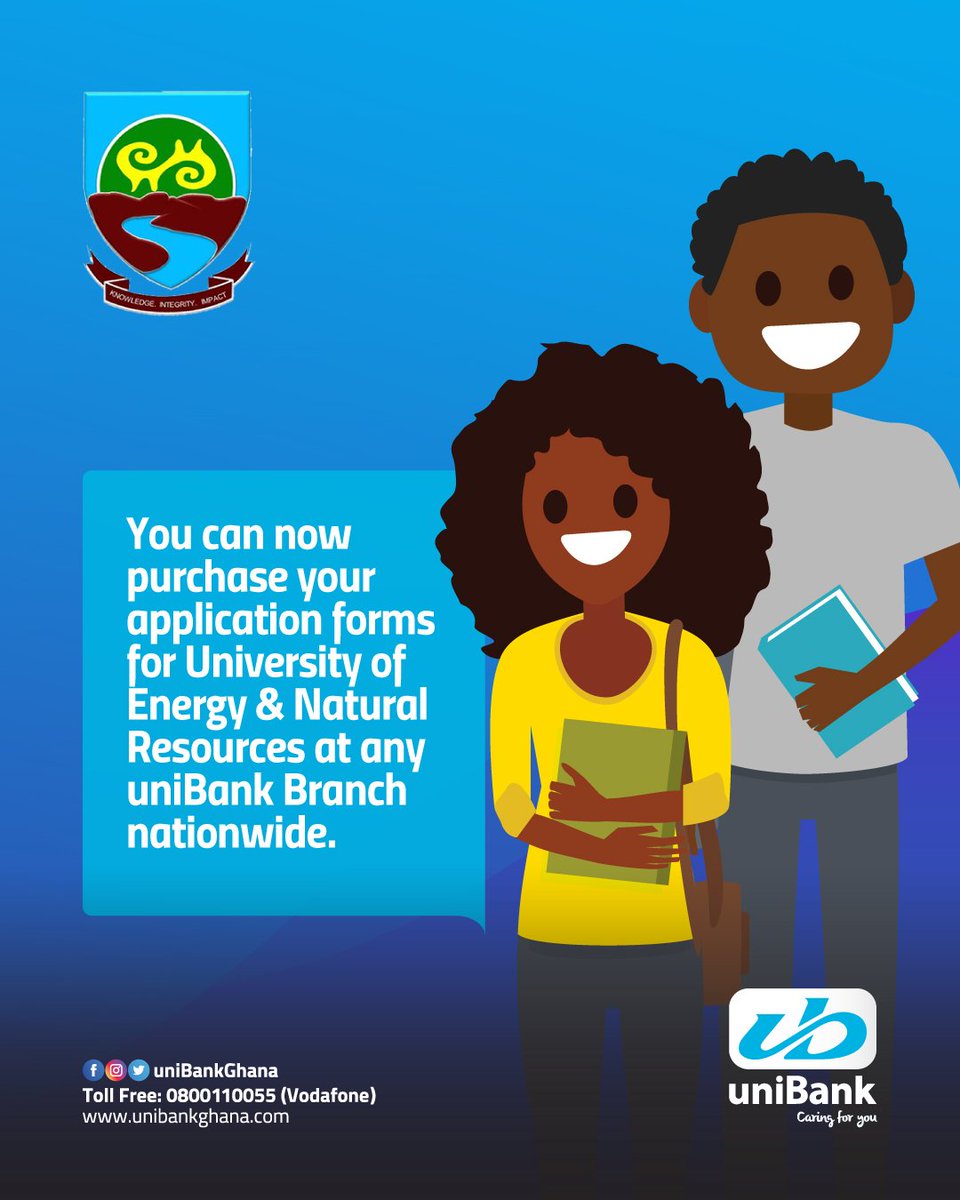 Hello students of University of Energy &amp; Natural Resources! #uniBankGhana #caringforyou