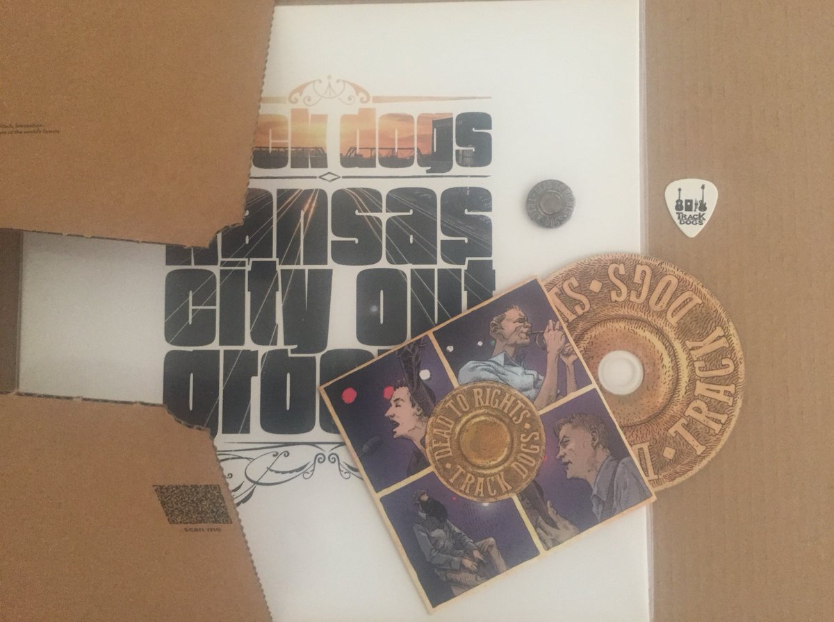 TrackDogsMusic's tweet photo. Shipping today! Get your #vinyl &amp; free #goodies from the website https://t.co/LqqIJe7pvd or bandcamp https://t.co/vLaGXK8bEJ #badge #pick #limitededitionCD https://t.co/qlDXFv9ABw