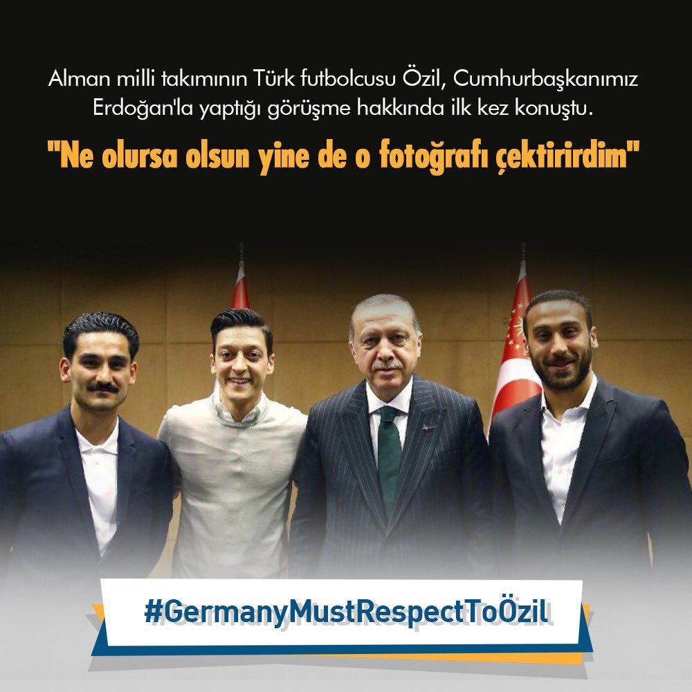 #GermanyMustRespectToÖzil