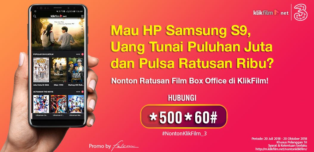 3 Indonesia On Twitter Mau Dapetin Handphone Samsung S9 Uang Tunai Dan Pulsa Ratusan Ribu Ayo Ikutan Kuis Klik Film Info Lengkap Syarat Ketentuan Klik Di Sini Https T Co 58mxeyjoem Https T Co 0l9c4zhjgh