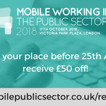 Photo by Mobile Working 2018 (@MobilePublicSec)